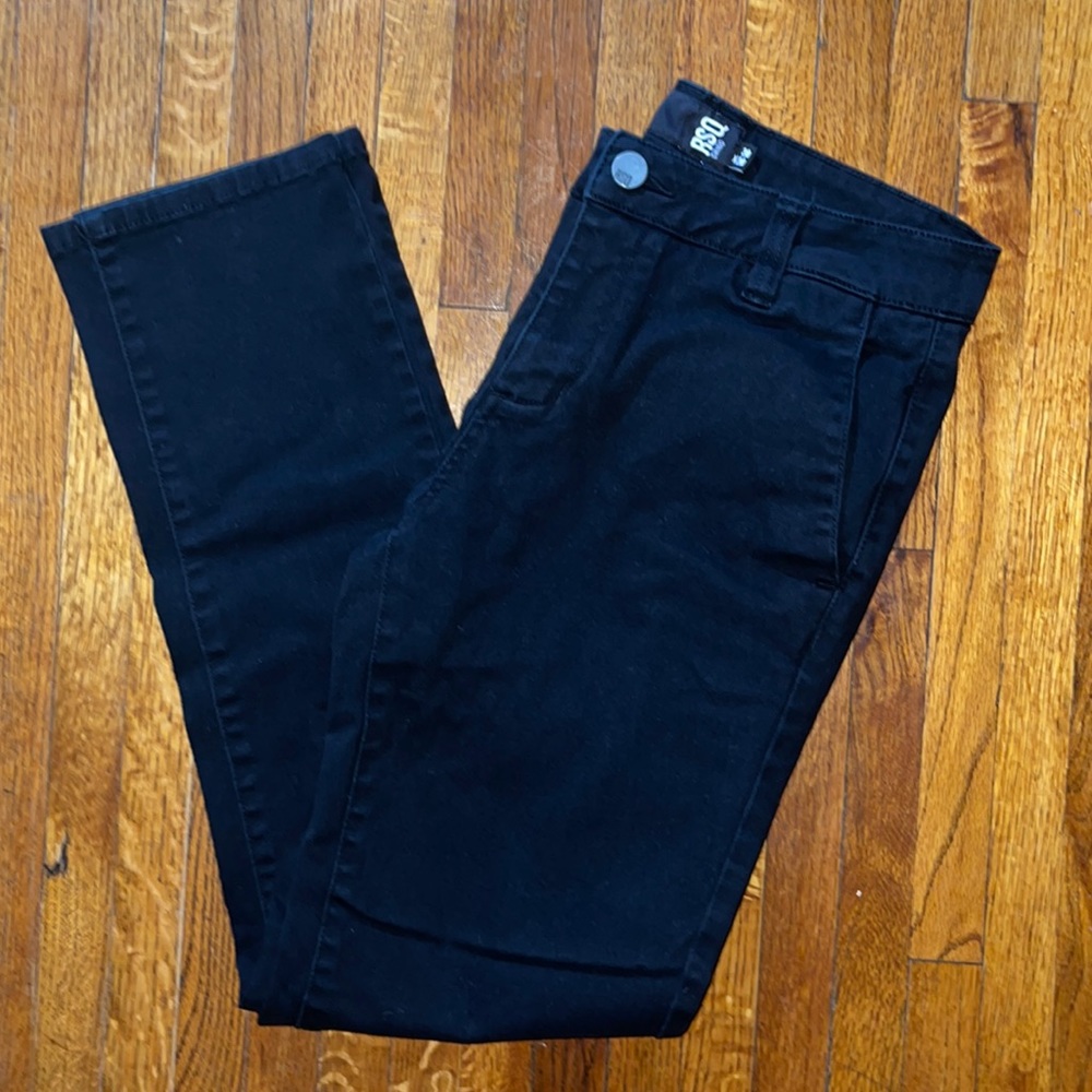 RSQ Men’s London skinny black jeans